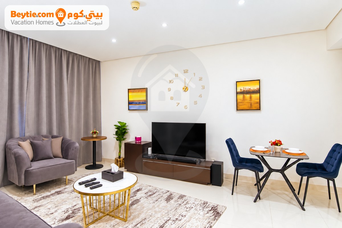 An Opulent Fully Furnished 1 Bedroom Apartment in Cour Jardin
