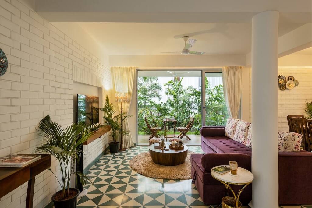 Avina Villa | 2BHK | Pool | Garden | Siolim photo 3