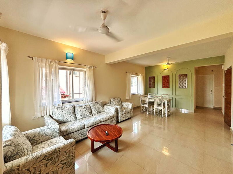 071 Charming 2 bedroom apartment in North Goa