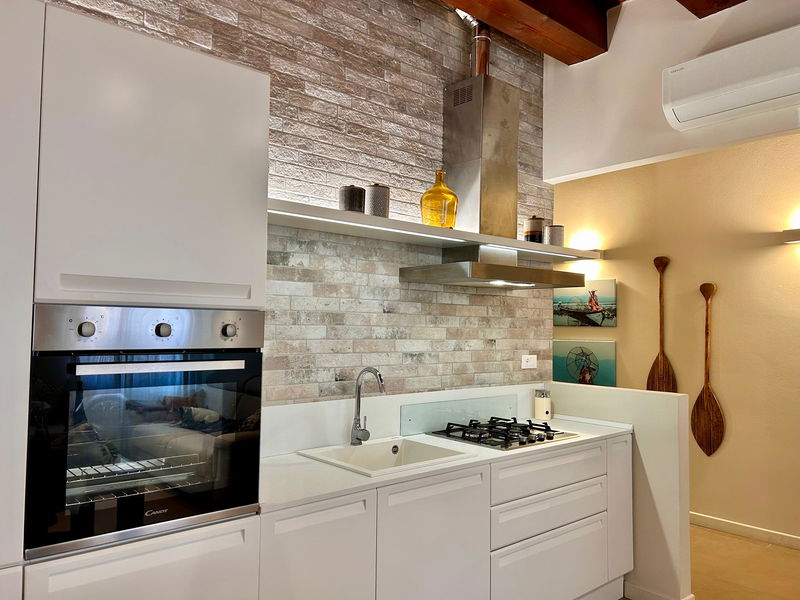 Equipped kitchen at Casa Baldi