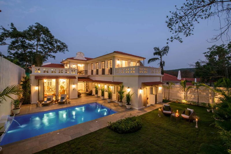 Monforte Villa D ~ Stylish 4BR Villa w/ Pool & Gazebo in Assagao, Goa