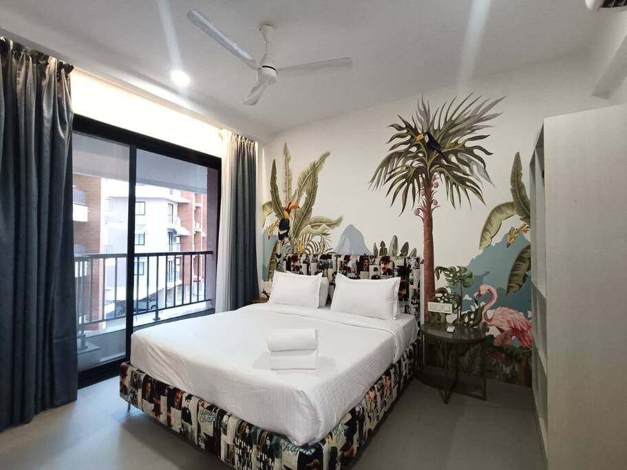 Sorbet by Kiwistays | 2BHK | Pool | Near Beach photo 3