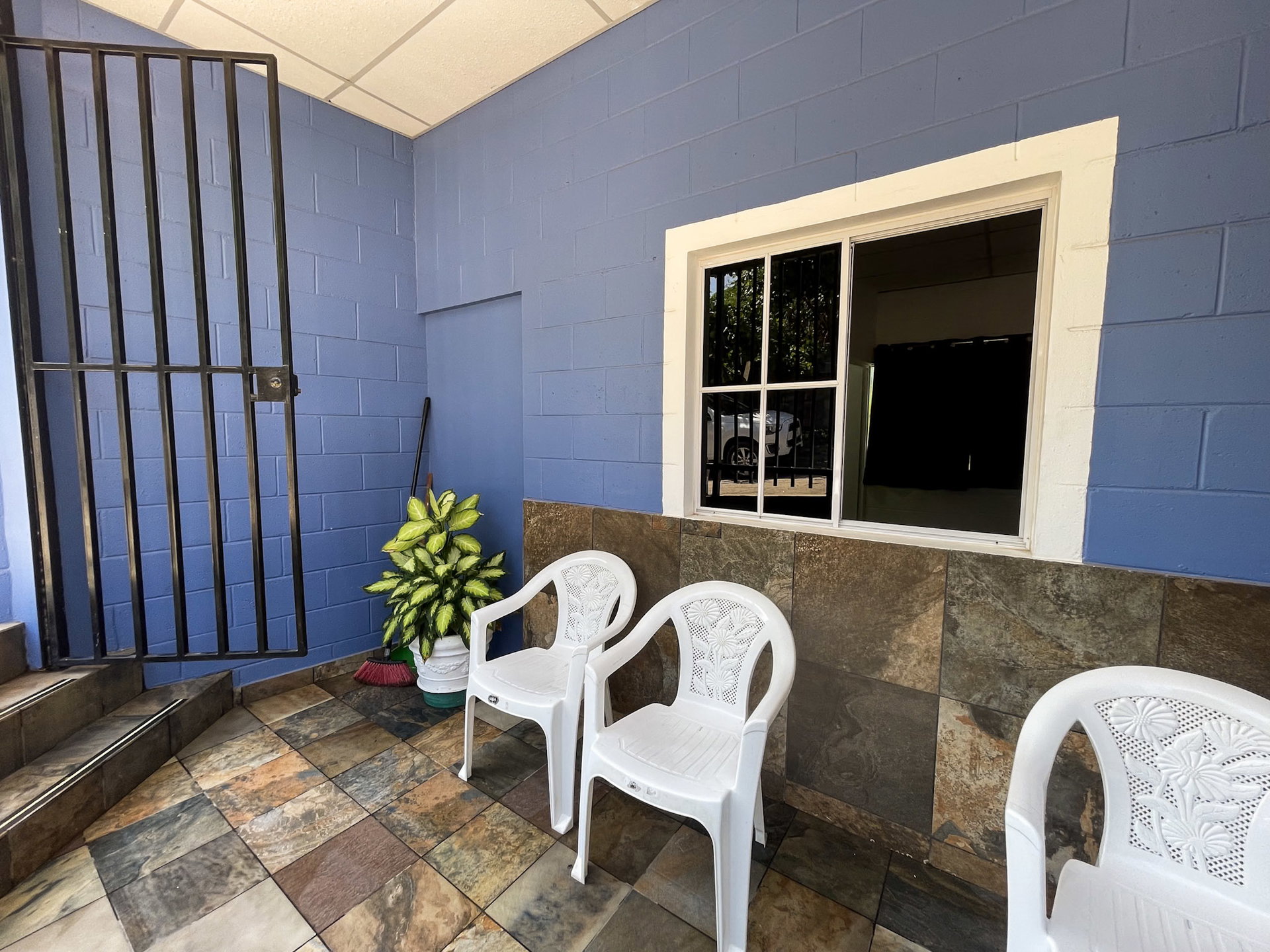 Living area of the San Blas house