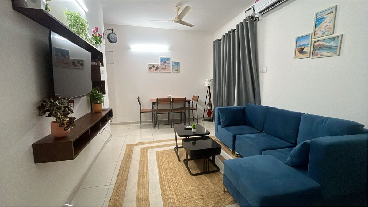 Cherry Blossom@CasaCove 2BHK near Dabolim BITS